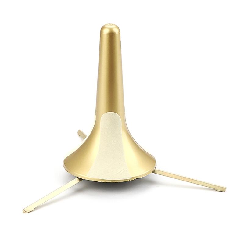 Katlanabilir Trompet Standı Trompet Destek Tutucu Tripod Stand Stabil Metal Bacaklar Trompet Rüzgar Enstrüman Aksesuarı için