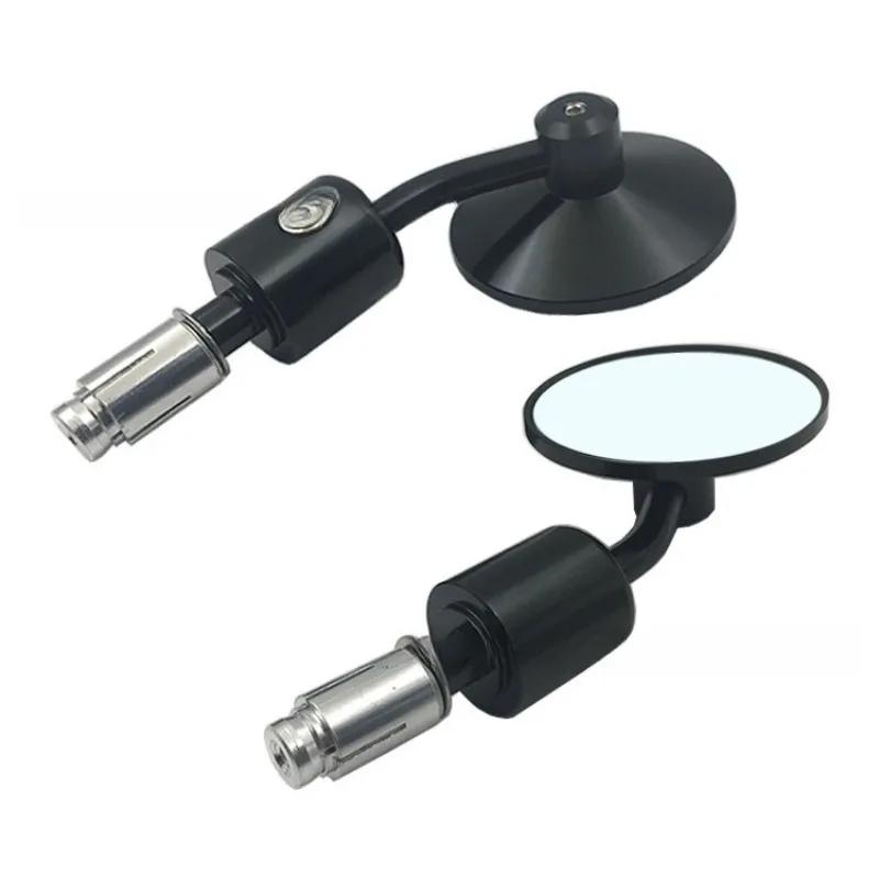 For Honda Street Bike Scooter E-bike Side Mirror Motorcycle Mirrors CNC Aluminum Universal Handlebar End 7/8" Rear View Mirror