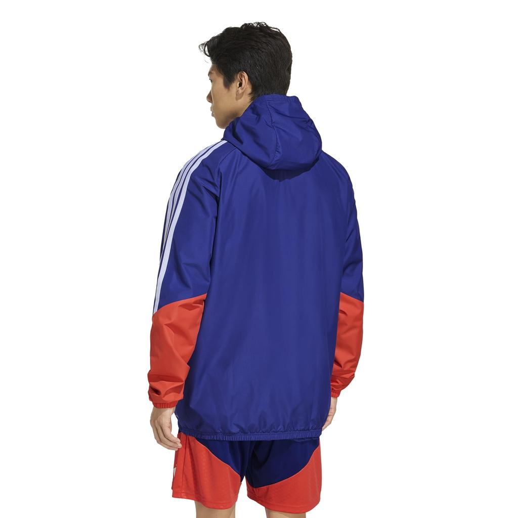 Adidas 2026 Japan National Football Team All-Weather Jacket Men's UU647 Japan Blue (JZ7100) Size 2L