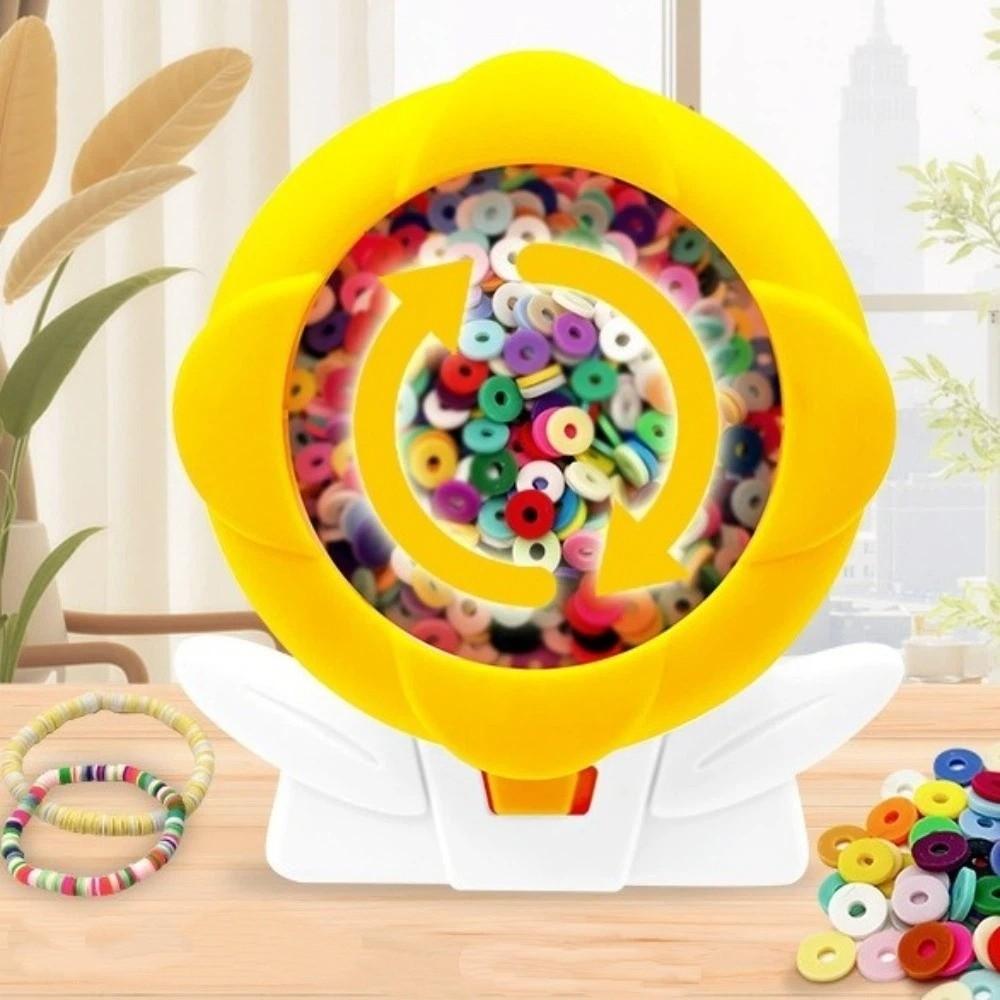 Quickly Beading Electric Bead Spinner Fast Spinning Beading Device Clay Bead Spinner Waist Beads
