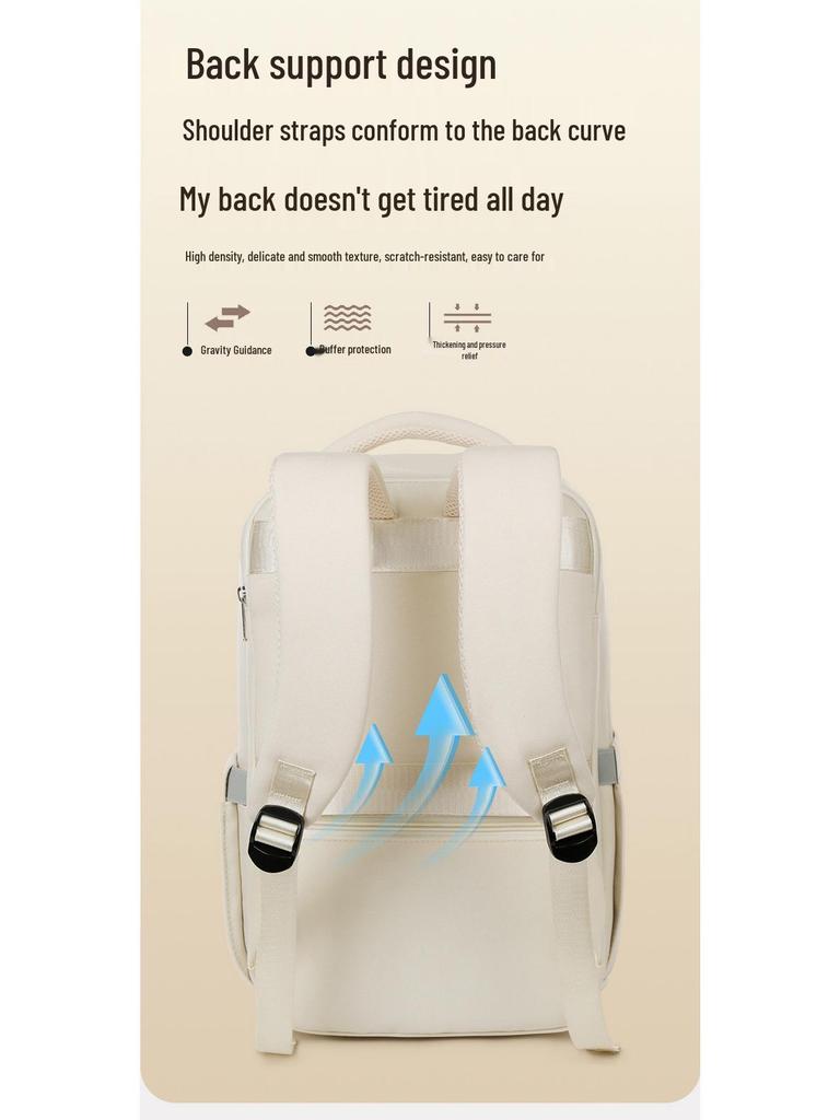 Unisex Large Capacity Lightweight Travel & Business Backpack with Laptop Compartment