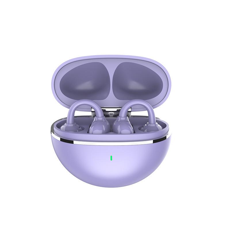 G126 Bluetooth Ear Clip Earbuds: Ultra-Long Battery, Gaming & Sports, Non-In-Ear Design