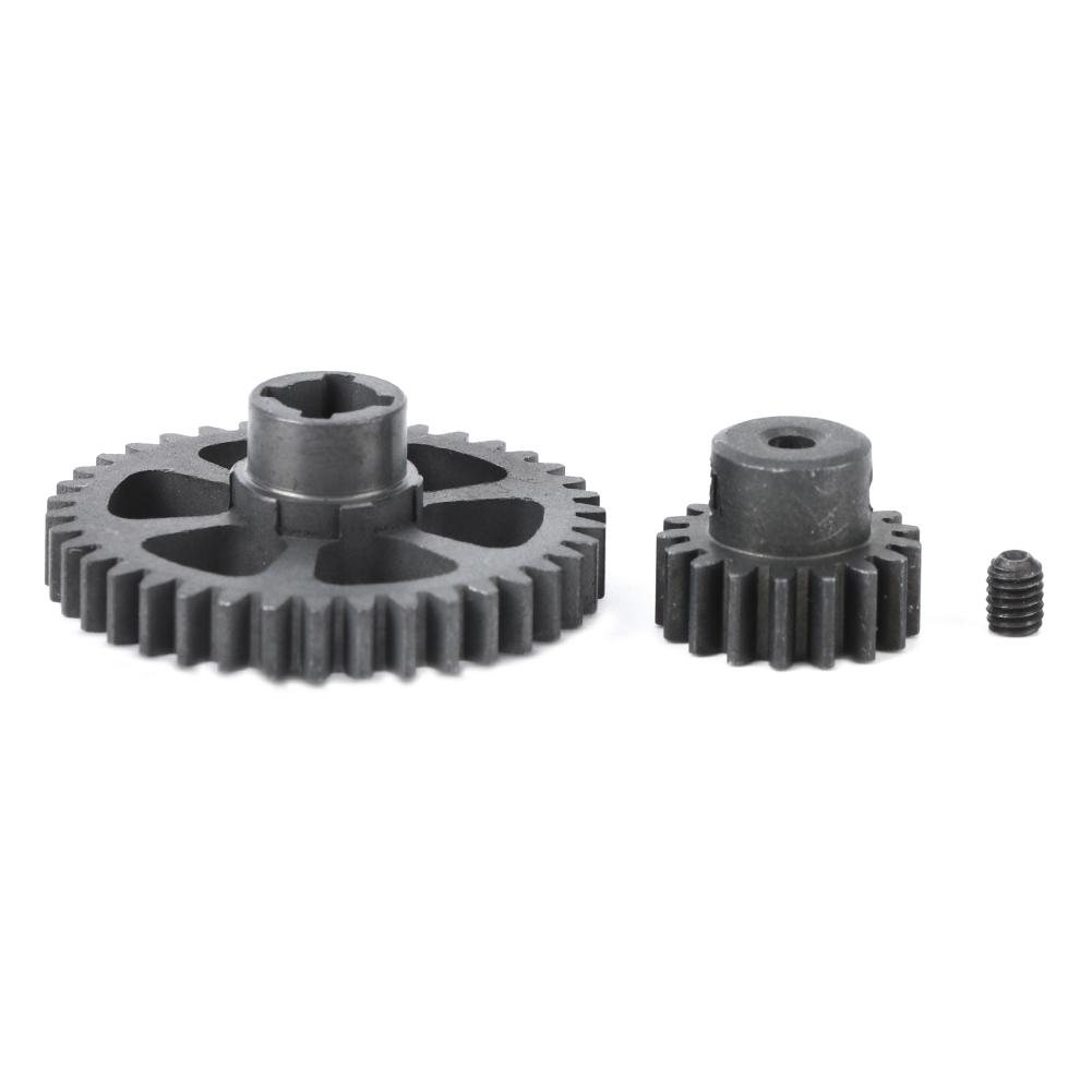 

Reduction Gear 38T Motor Gear Accessory 17T Fit for Wltoys A959 A979 A969 1/18 RC Car