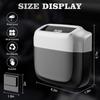 ZUKIDA Car Trash Can, Car Storage Case, Car Trash Can