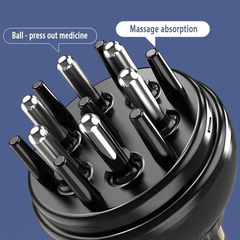 Scalp Massager Applicator Liquid Comb for Hair Growth Serum Oil Nourish Mini Portable Hair Roots Massage Medicine Comb
