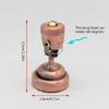 Dollhouses 1/12 Miniature Spotlight Rotating Wall Lamp With LED Light for Dollhouses Enthusiasts Collectible Furniture