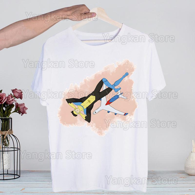 Invincible Mark Men Superheld Hot Sale Print Funny Graphic T Shirts Men/women Summer Harajuku Mens Streetwear Camisa Casual