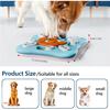 Interactive Dog Treat Puzzle Toys for IQ Training & Mental Stimulating,Fun Slow Feeder,Large Medium Small Dogs Enrichment Toys with Squeak Design
