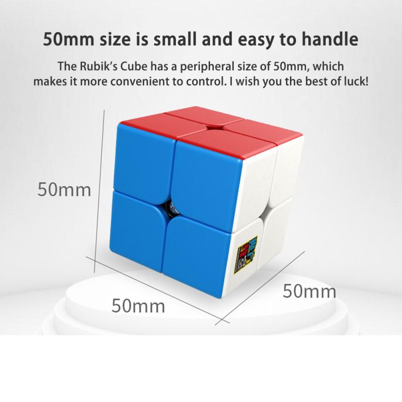 Moyu Meilong 2x2 Speed Magic Cube Professional Smooth Magic Cube Puzzle Toys For Kids