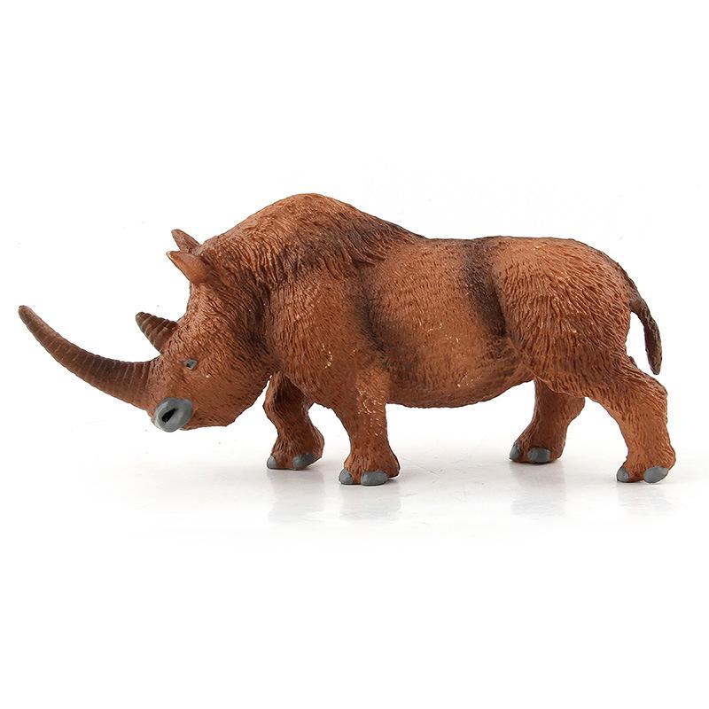 

New Wildlife Woolly Rhinos Simulates Animal Education Animal LX845 Woolly Rhino 1pc