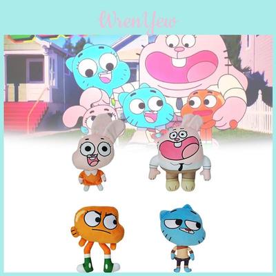 The Amazing World Of Gumball Cartoon Character Plush Doll With Short Pile Fabric For Gift And Display
