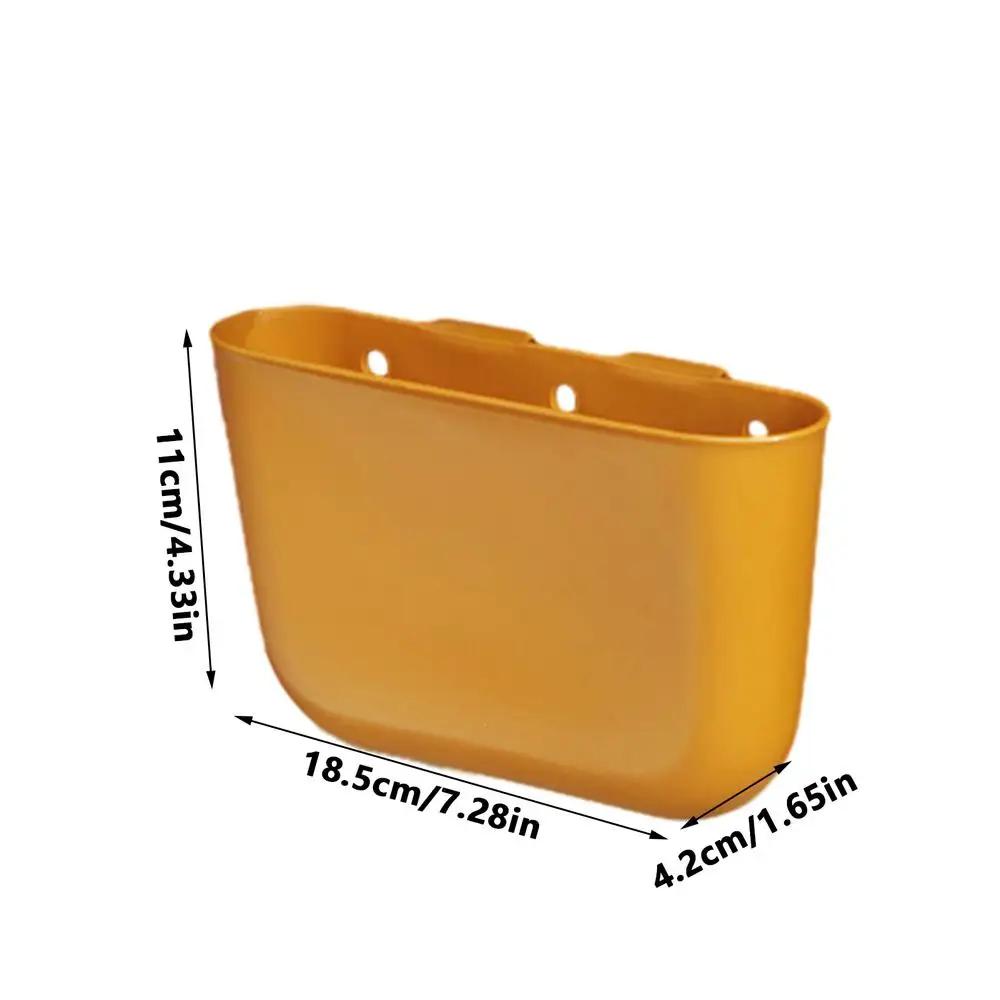 

Автомобильный мини-мусорный бак, универсальный небольшой мусорный контейнер, ящик для мусора, органайзер для заднего сиденья автомобиля, ящик для хранения телефона, напитков и карточек коричневый
