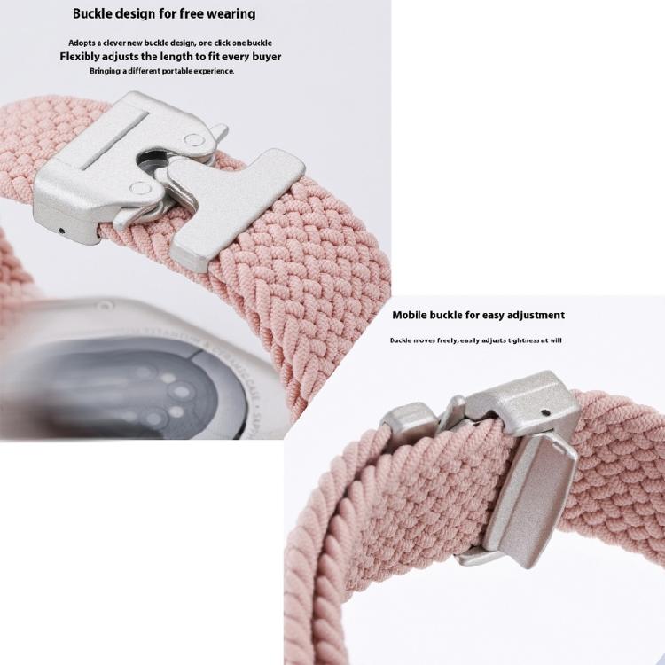 Breathable Sweat Resistant Nylon Watchband Quick Dry Material Secure Parachute Buckle 20mm Compatibility for Watch 5 6 7