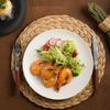 Japanese Steak Plate Household Plate Premium Dessert Tray New Frosted Ceramic Plate Restaurant Flat Plate
