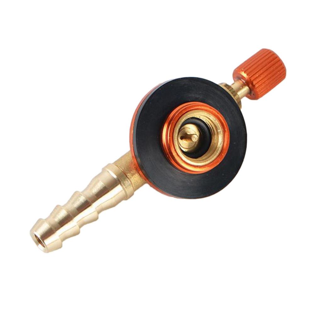 Gas Tank Adapter Converter Inflatable Valve for Barbecue Hiking Grilling