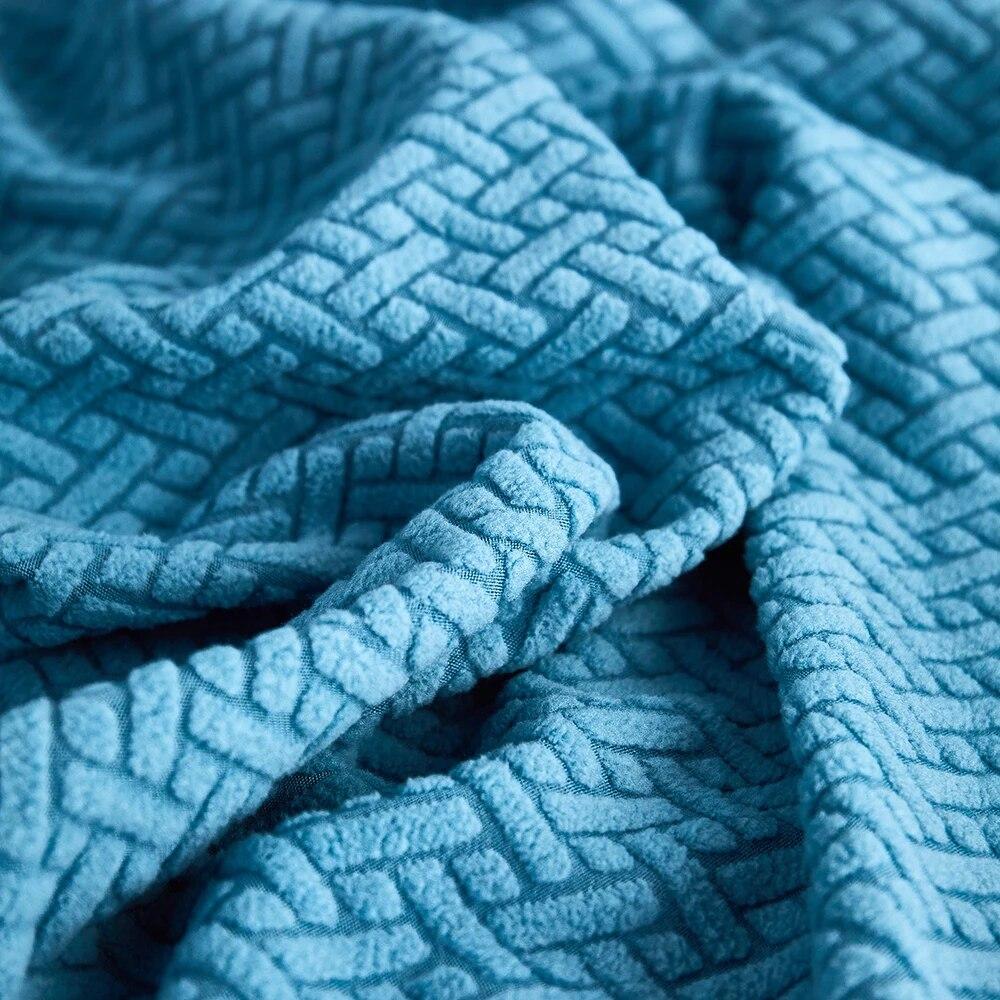 Jacquard Sofa Seat Cushion Cover Elastic Adjustable Skirted Slipcover Sofa Cover Sofa Slipcover Furniture Protector for Pets Kid