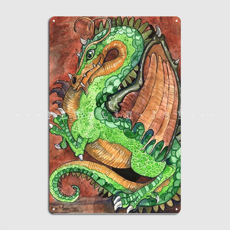 

Gorbash From Flight Of Dragons Metal Sign Club Party Club Bar Designing Mural Painting Tin Sign Poster 20x30cm（7.8x11.8inch）