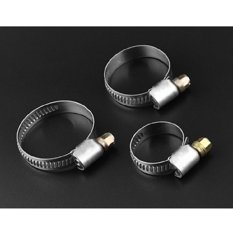 Upgrades Steel Water Pipe Clamp Set Tube Clamps Adjustable Tube Holders 10pcs for Enhances Durability & Leak Protections