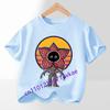 T-shirt Grafica per Festa, Outfit Streetwear Cool per Fan, Top per Ragazzi e Ragazze, Maglietta per Bambini a Tema Film Hot Stranger, alla Moda