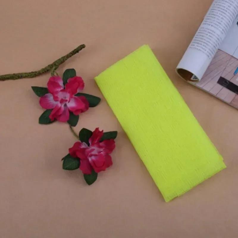 1PC Mesh Bath Shower Body Solid Color Washing Scrubbing Towel Cloth Face Wash Cleaning Tool