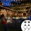LED Solar Lamp Pool Lights Waterproof Solar Lights Decor Outdoor Swimming Pool Fence Garden Decoration Lamp For Yard