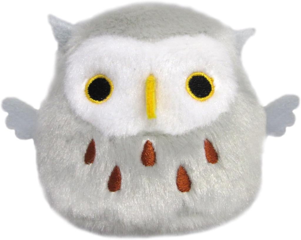 Toridango Bird Plush Toy Set of 3 Types (Owl, Snowy Owl, Horned Owl)