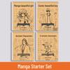 Manga Beginner's Tracing Book: Anime Character Line Art for Kids - Beautiful Ancient Style Girls