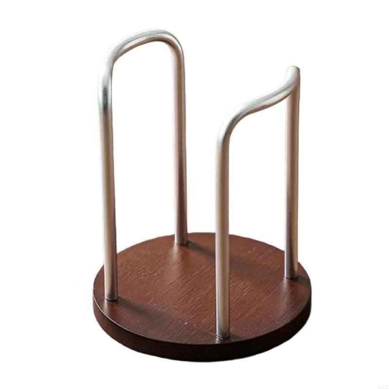 

Space Maximizing Cup Stand Coffee Mug Display Rack for Kitchens Offices and Dormitories Easy Assembly Shelf X3UC Single cup holder срібний