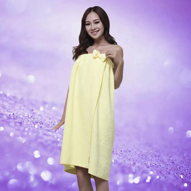 Female Soft Bath Towel Microfiber Bathrobe Woman Shower for Adults for Home Textiles Bath and Sauna Towels Bathroom Quick Drying