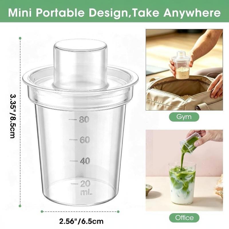 1/3 stk Let at ryste 200 ml Matcha Bryggeflaske Bærbar Te Flaske Mini Matcha Ryster Til Daglig Brug