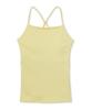 Emi Wellness Training Wear Sustained Stretch YEL 0 & Camisole, 14WCT231207, Women's,