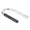 Trailer Accessory Galvanized Steel Trailer Coupler Handle Rubber Handle Sturdy Lift Handle Tongue Handle Caravan Trailer