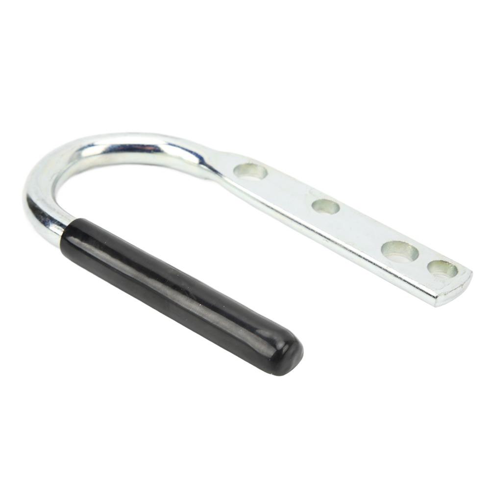 Trailer Accessory Galvanized Steel Trailer Coupler Handle Rubber Handle Sturdy Lift Handle Tongue Handle Caravan Trailer