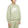 Nike Sweatshirt Sportswear Club Oil Green/White Teenagers FD2992-386