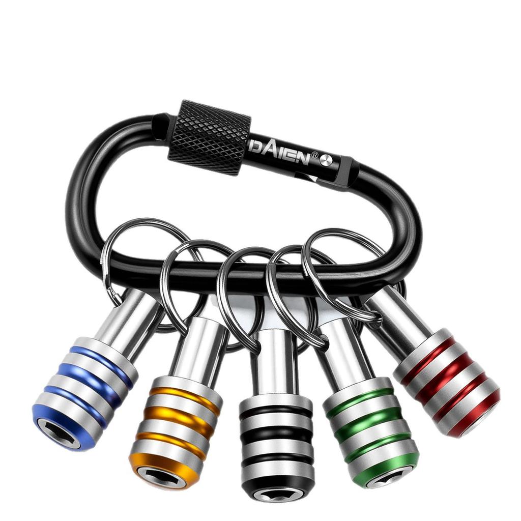 Daten Bit Aufbewahrung Schlüsselanhänger Sechskant Schaft Verlängerungshülse Adapter Werkzeugsatz