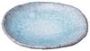 Banko Ware Blue Ribbon No. 10 Oval Plate, Diameter 24.5 X 29.5 Cm, Microwave and Dishwasher Safe, Made In Japan, Product Number 06433