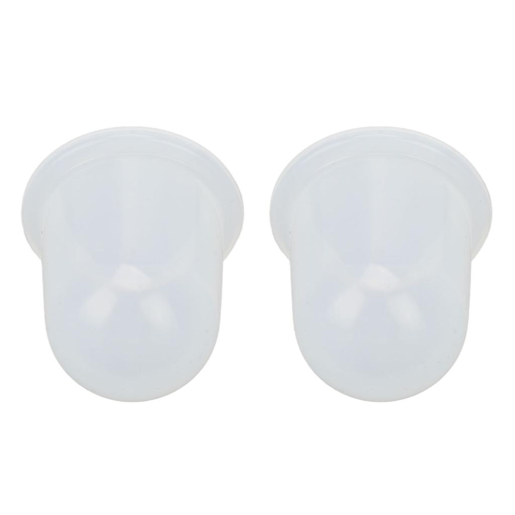 2pcs Cupping Set Transparent Silicone Muscle Relaxation Cupping Therapy Set for Facial Body Massage