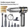 Three-Speed Wireless Car Vacuum Cleaner with High Suction and Power Display