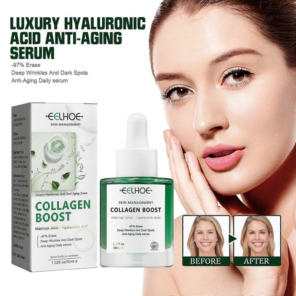 Eelhoe Hyaluronic Acid Serum Gentle And Moisturizing Facial Skin Hydration Daily Care Serum