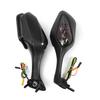 Foldable Motorcycle Rearview Mirrors with Turn Signal for Honda CBR1000RR (2008-2016)