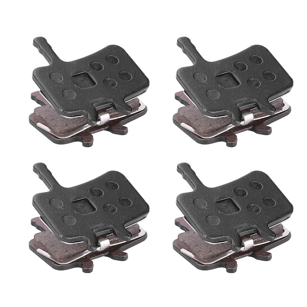 4 Pairs Resin Semi Metal Bicycle Disc Brake Pads Bike Brake Parts Brake Pad Set