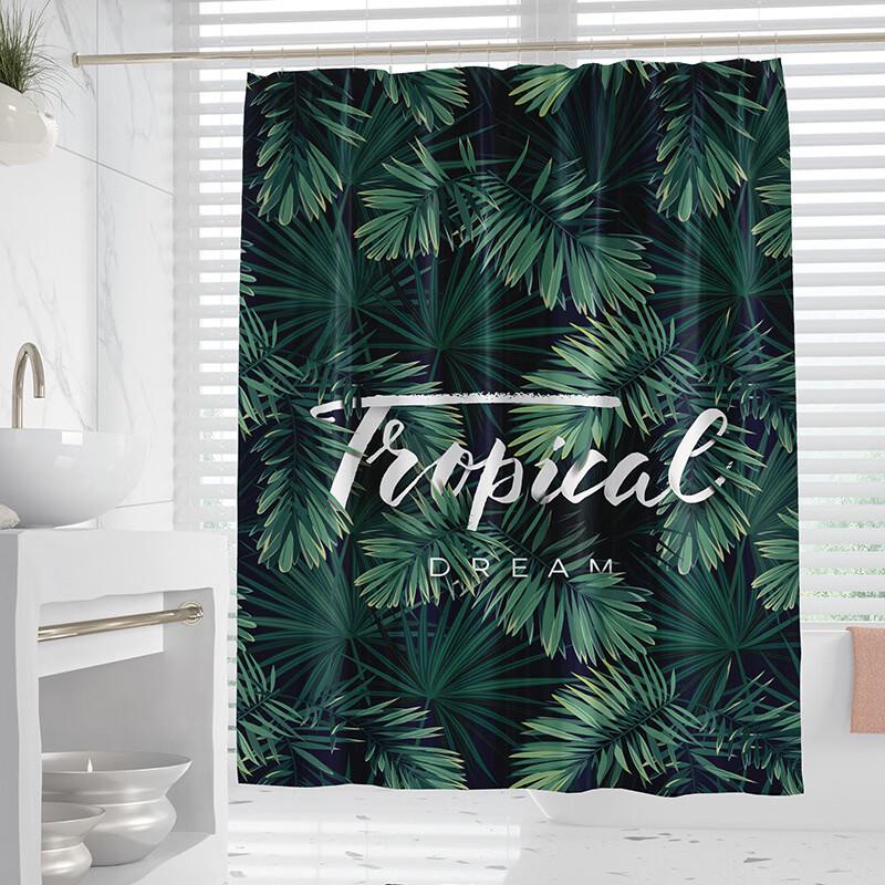 LISM Digital Print Shower Curtain