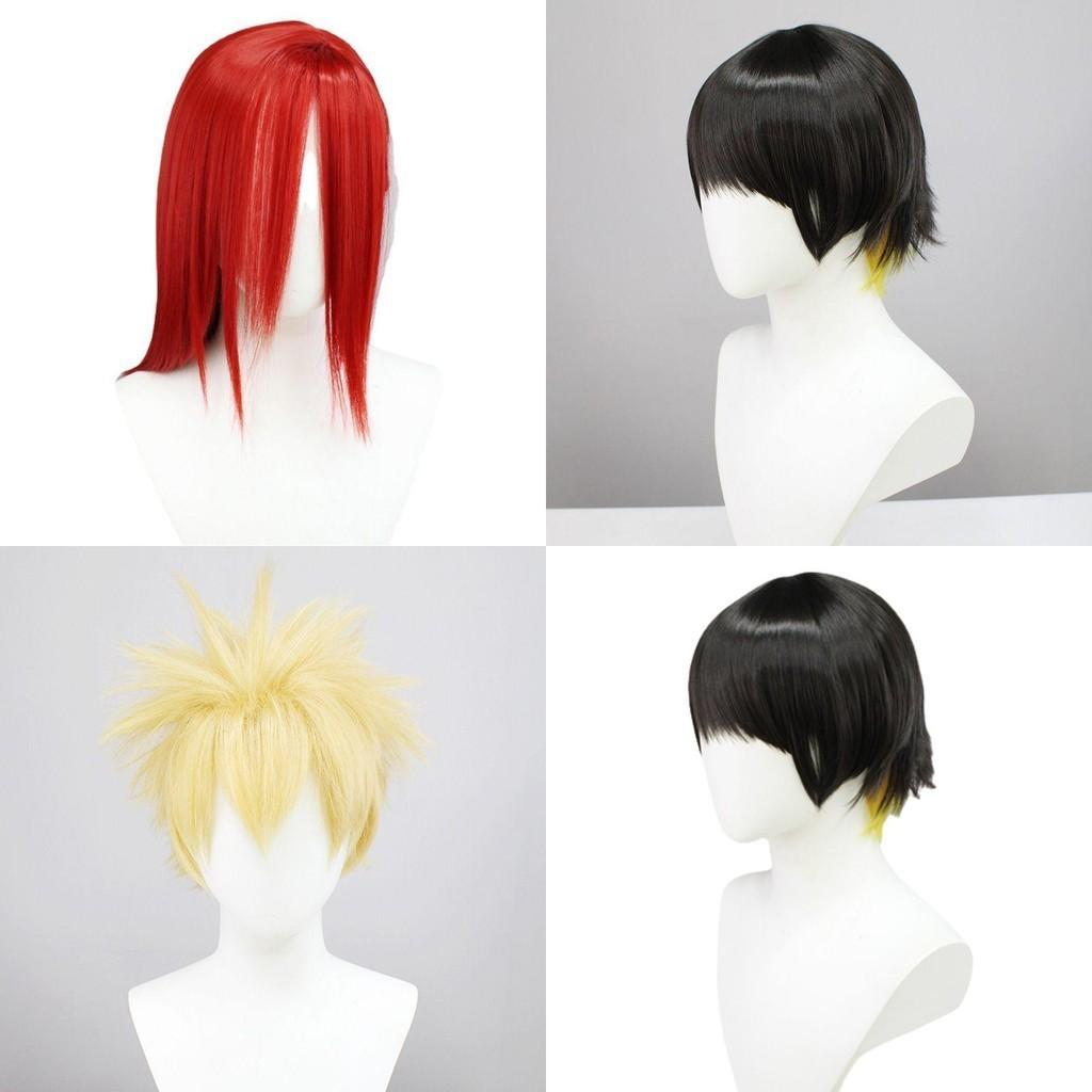 Blue Lock Cosplay Wig Heat Resistant Anime Football Character Hairpiece