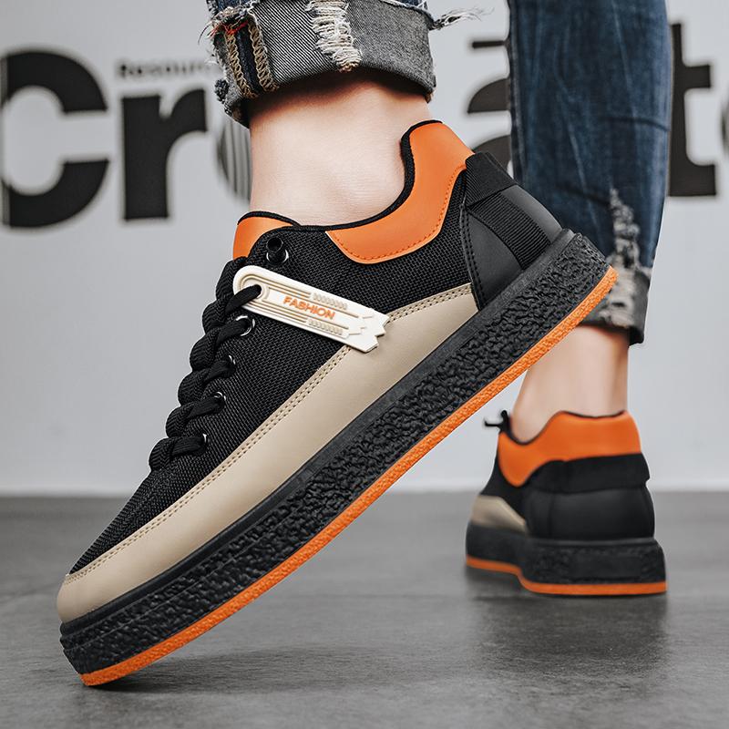 New summer breathable flat shoes mesh casual sports autumn trendy shoes