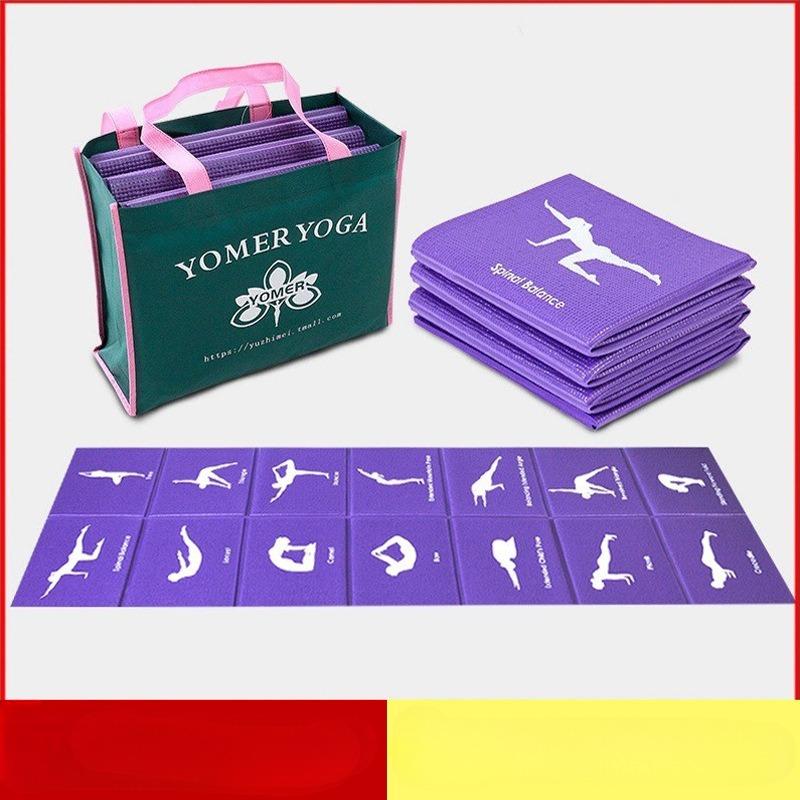 

5 мм складной коврик для йоги портативный дорожный коврик для йоги студенческий коврик для сна