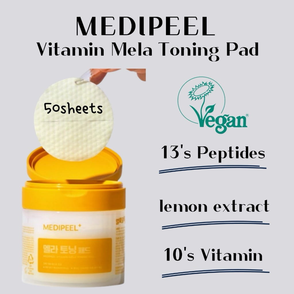 Vitamin Mela Toning Pad 50 Stk