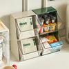 Tea Bag Organizer Drawer Rack Coffee Store Office Snack Storage Racks Portable Large U-shaped Non Occupying Stable Storage Box
