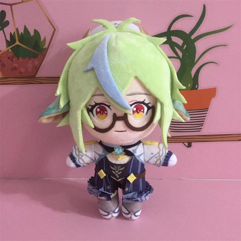 Anime Genshin Impact Plush Doll Toy Kaveh Morax Zhong Li Xiao Hu Tao Ayato Game Cute Soft Stuffed Pillow Kids Gift 20cm