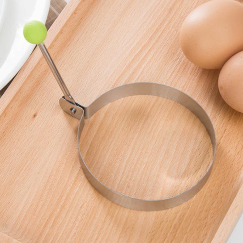 Fried Egg Pancake Shaper Stainless Steel Egg Ring Circle Mold Heart Shape