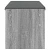 Hallway Bench with Cushion Grey Sonoma 103 X 38 X 40 Cm